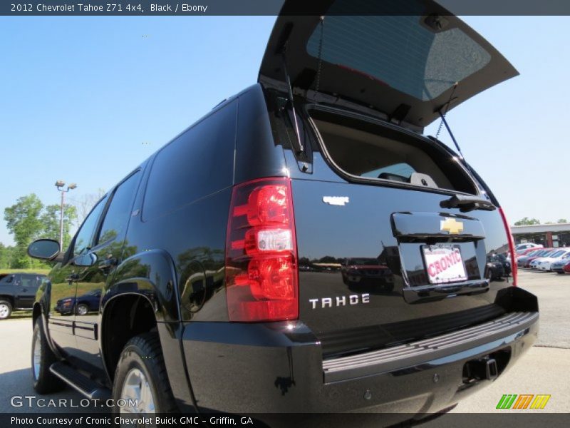 Black / Ebony 2012 Chevrolet Tahoe Z71 4x4