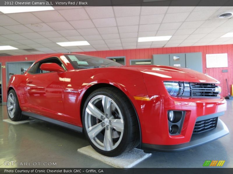 Front 3/4 View of 2012 Camaro ZL1