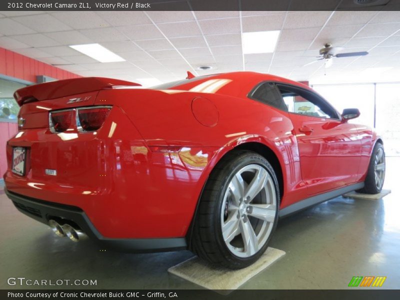 Victory Red / Black 2012 Chevrolet Camaro ZL1