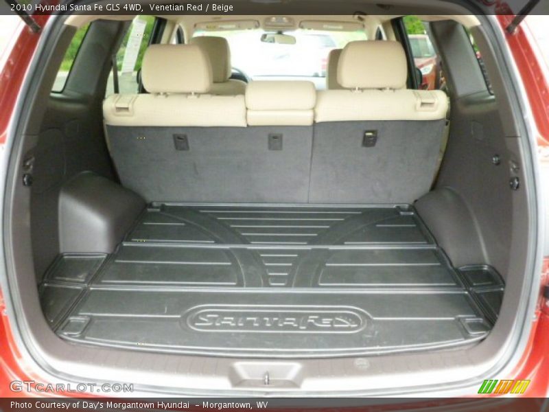 Venetian Red / Beige 2010 Hyundai Santa Fe GLS 4WD