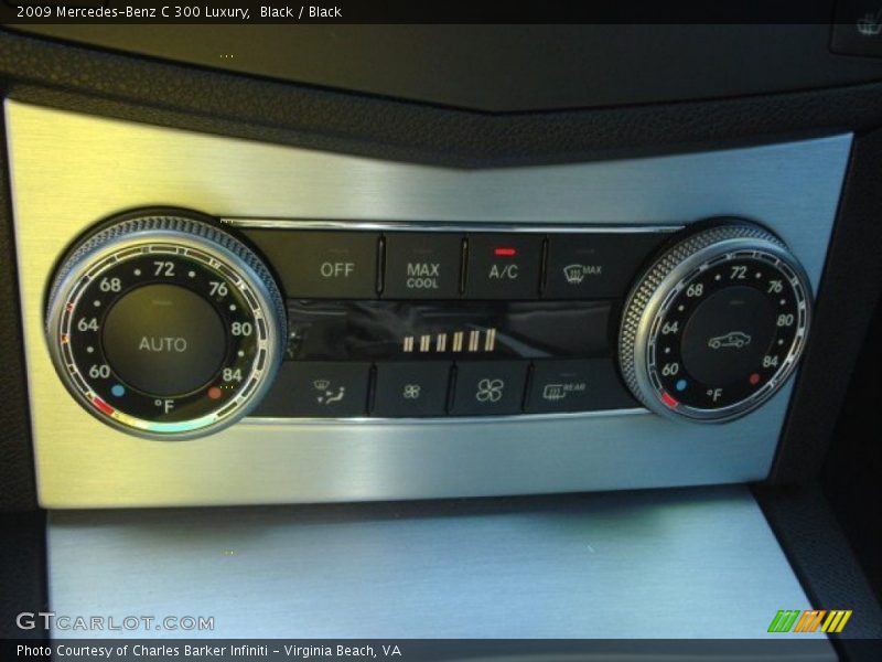 Black / Black 2009 Mercedes-Benz C 300 Luxury