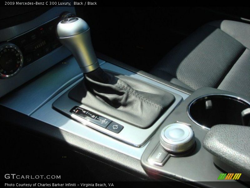 Black / Black 2009 Mercedes-Benz C 300 Luxury