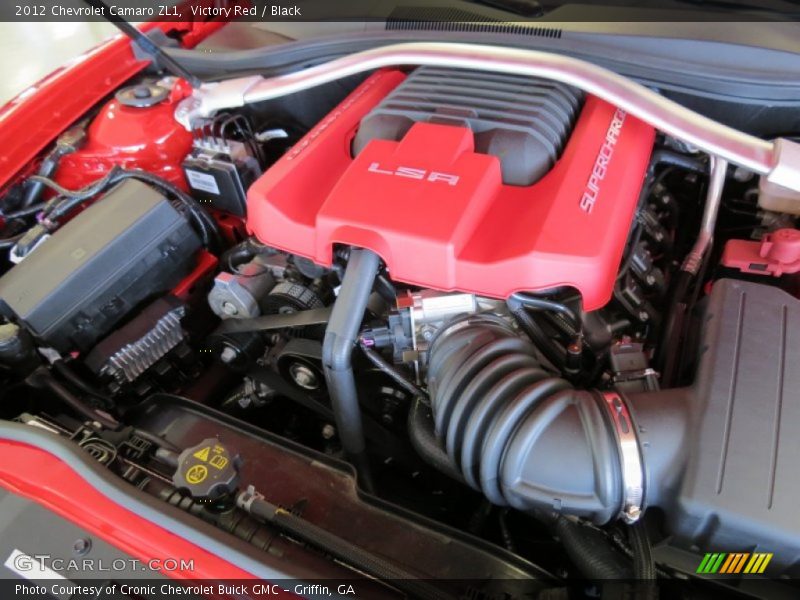  2012 Camaro ZL1 Engine - 6.2 Liter Eaton Supercharged OHV 16-Valve LSA V8