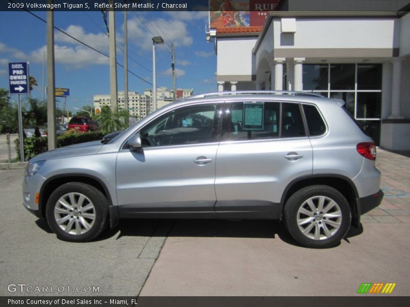 Reflex Silver Metallic / Charcoal 2009 Volkswagen Tiguan S