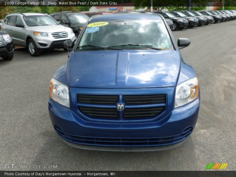 Deep Water Blue Pearl / Dark Slate Gray 2009 Dodge Caliber SE
