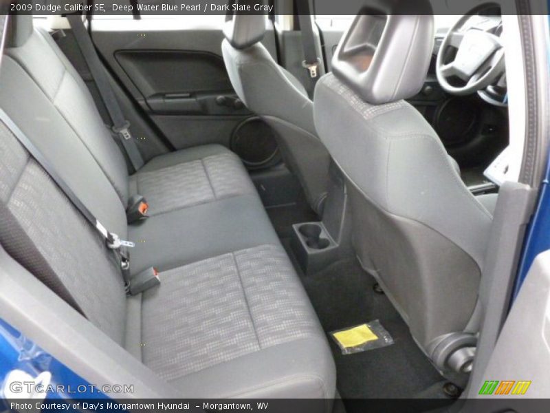 Deep Water Blue Pearl / Dark Slate Gray 2009 Dodge Caliber SE