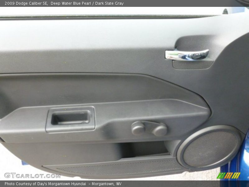 Deep Water Blue Pearl / Dark Slate Gray 2009 Dodge Caliber SE