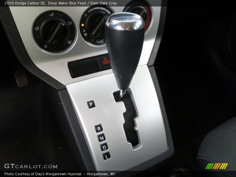 Deep Water Blue Pearl / Dark Slate Gray 2009 Dodge Caliber SE