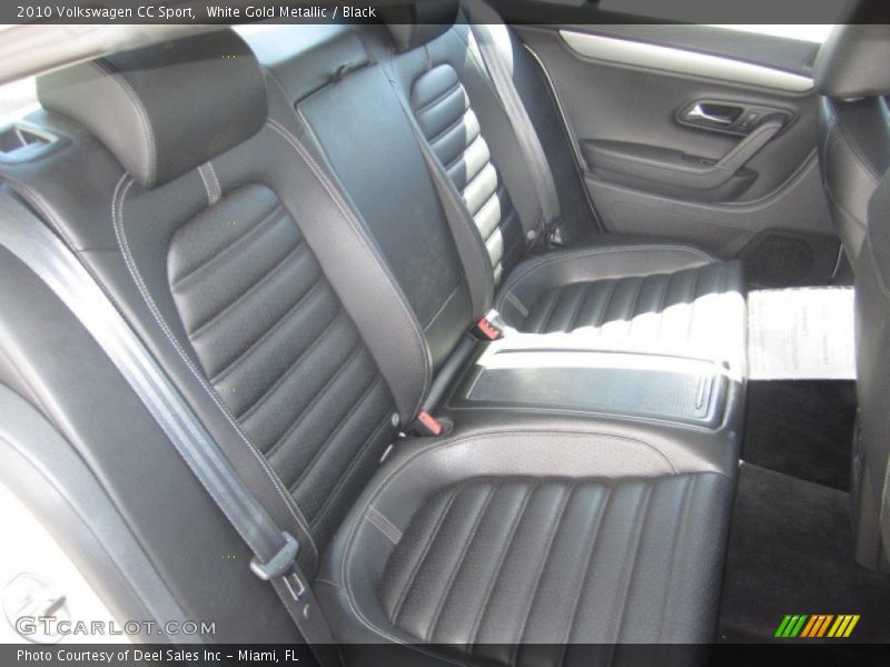 White Gold Metallic / Black 2010 Volkswagen CC Sport