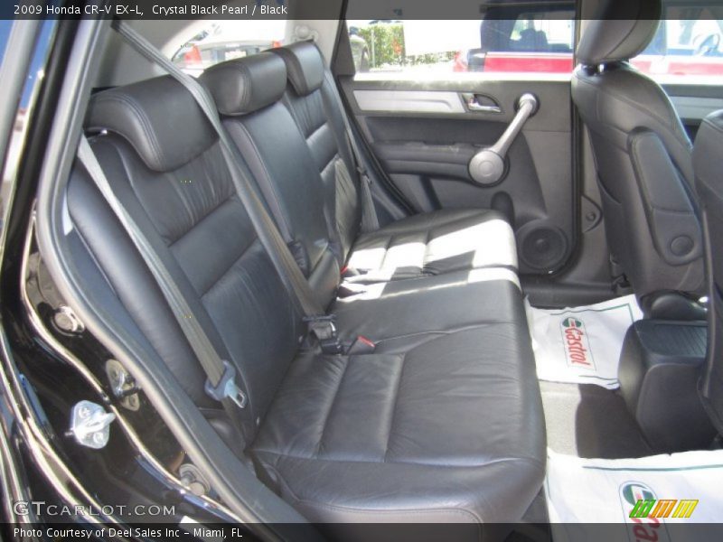 Crystal Black Pearl / Black 2009 Honda CR-V EX-L