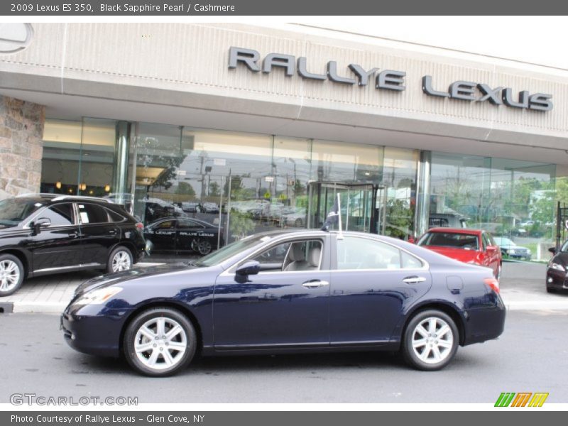 Black Sapphire Pearl / Cashmere 2009 Lexus ES 350