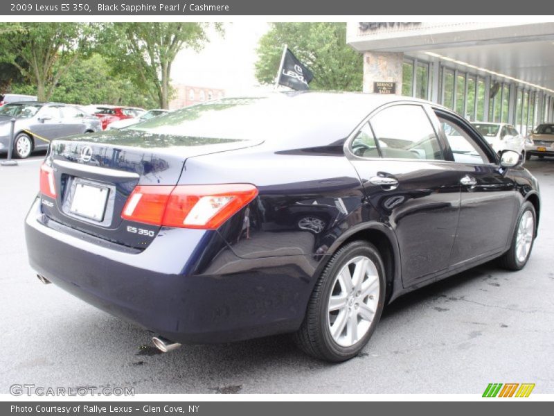 Black Sapphire Pearl / Cashmere 2009 Lexus ES 350