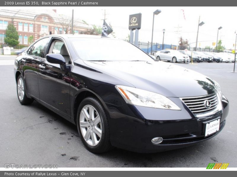 Black Sapphire Pearl / Cashmere 2009 Lexus ES 350