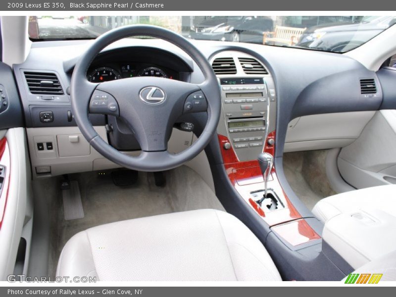 Dashboard of 2009 ES 350