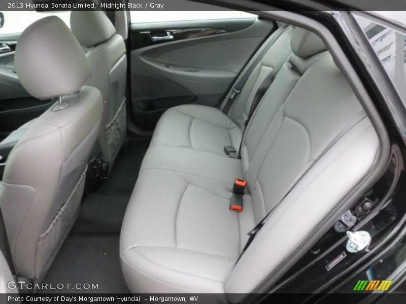 Midnight Black / Gray 2013 Hyundai Sonata Limited