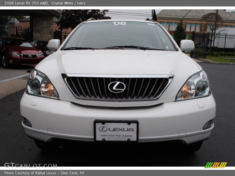 Crystal White / Ivory 2008 Lexus RX 350 AWD