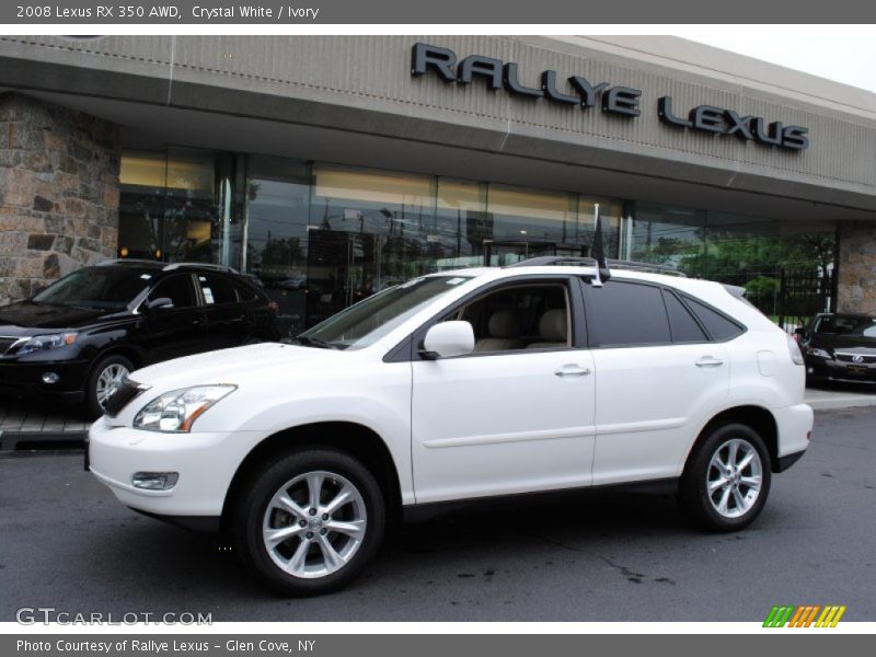 Crystal White / Ivory 2008 Lexus RX 350 AWD