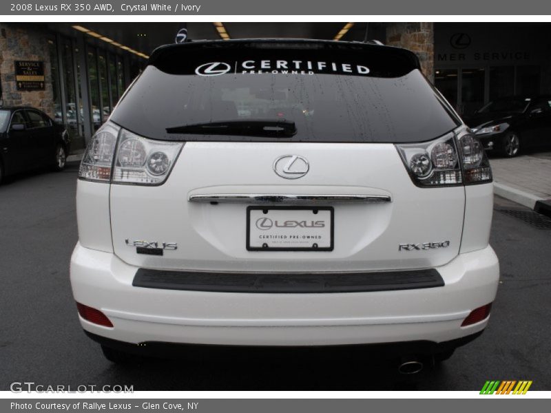 Crystal White / Ivory 2008 Lexus RX 350 AWD