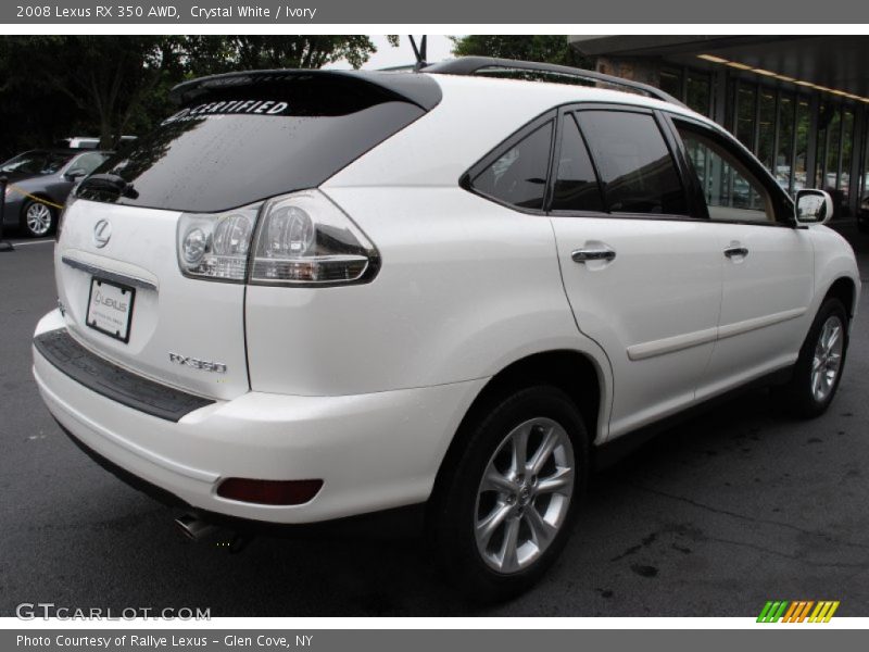 Crystal White / Ivory 2008 Lexus RX 350 AWD