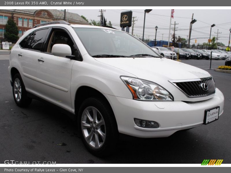 Crystal White / Ivory 2008 Lexus RX 350 AWD