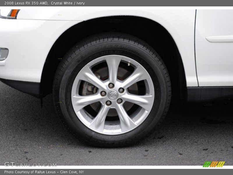 Crystal White / Ivory 2008 Lexus RX 350 AWD