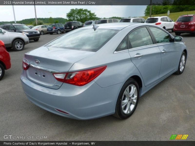 Iridescent Silver Blue Pearl / Gray 2013 Hyundai Sonata Limited