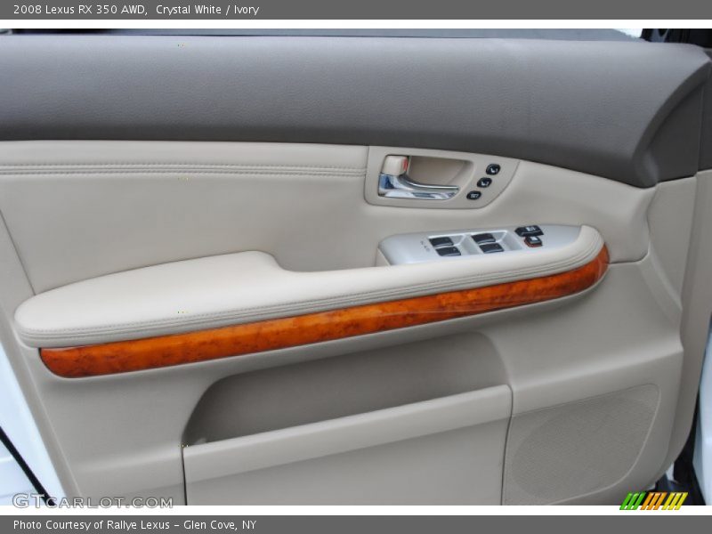 Crystal White / Ivory 2008 Lexus RX 350 AWD