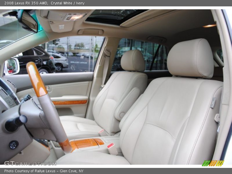 Crystal White / Ivory 2008 Lexus RX 350 AWD