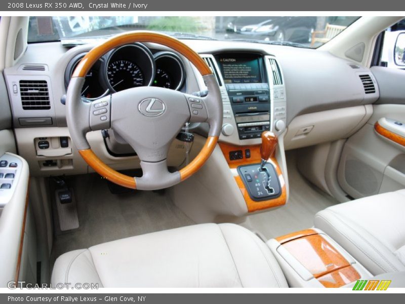 Crystal White / Ivory 2008 Lexus RX 350 AWD