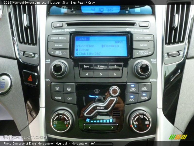 Iridescent Silver Blue Pearl / Gray 2013 Hyundai Sonata Limited