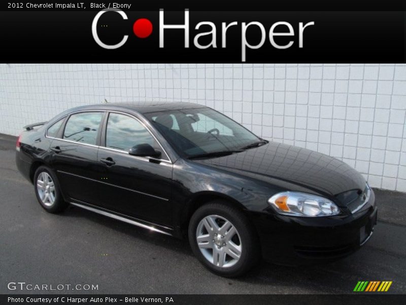 Black / Ebony 2012 Chevrolet Impala LT