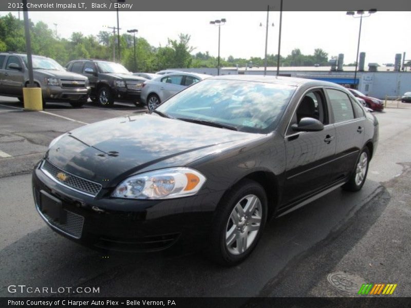 Black / Ebony 2012 Chevrolet Impala LT