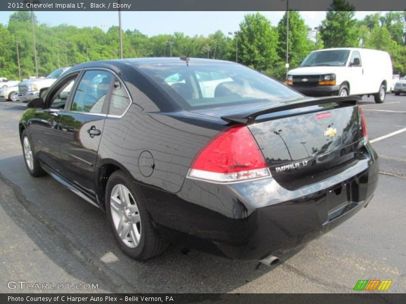 Black / Ebony 2012 Chevrolet Impala LT
