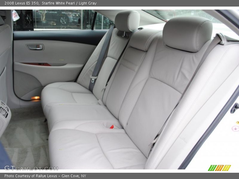 Starfire White Pearl / Light Gray 2008 Lexus ES 350