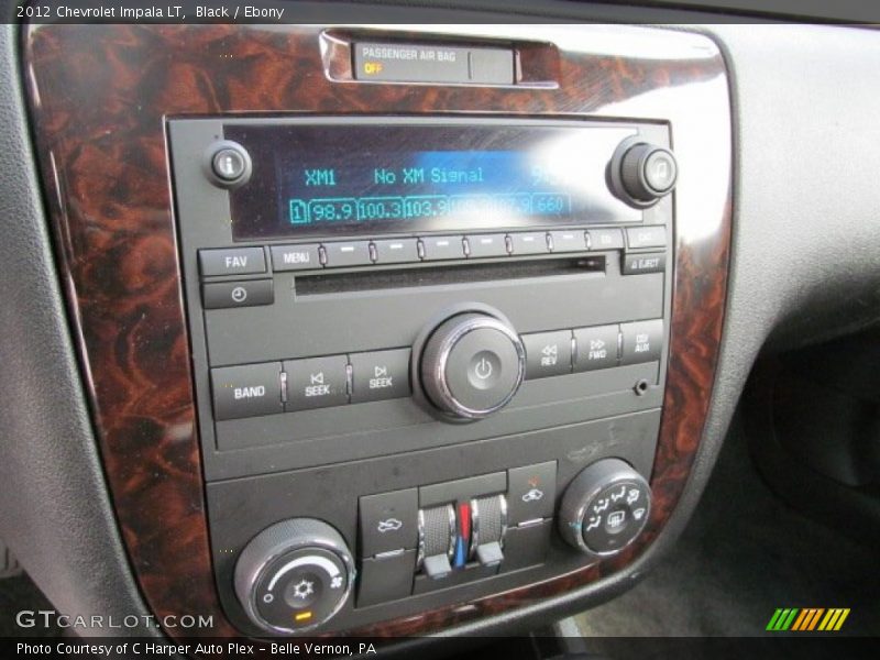 Black / Ebony 2012 Chevrolet Impala LT