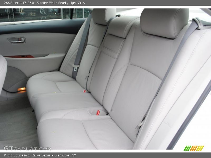 Starfire White Pearl / Light Gray 2008 Lexus ES 350