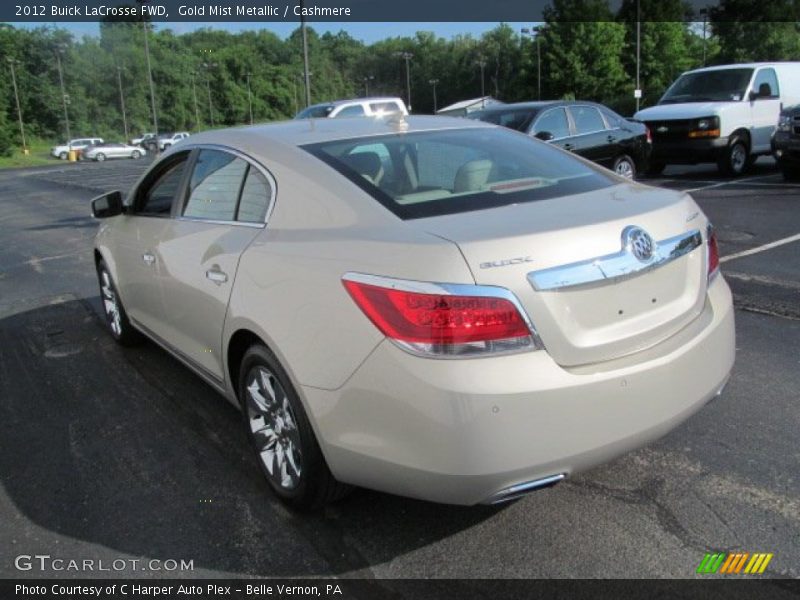 Gold Mist Metallic / Cashmere 2012 Buick LaCrosse FWD