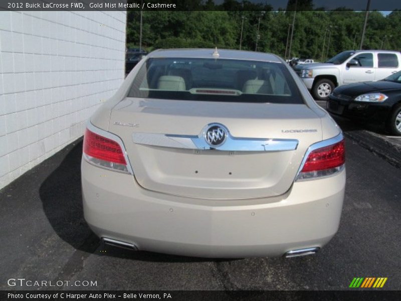 Gold Mist Metallic / Cashmere 2012 Buick LaCrosse FWD