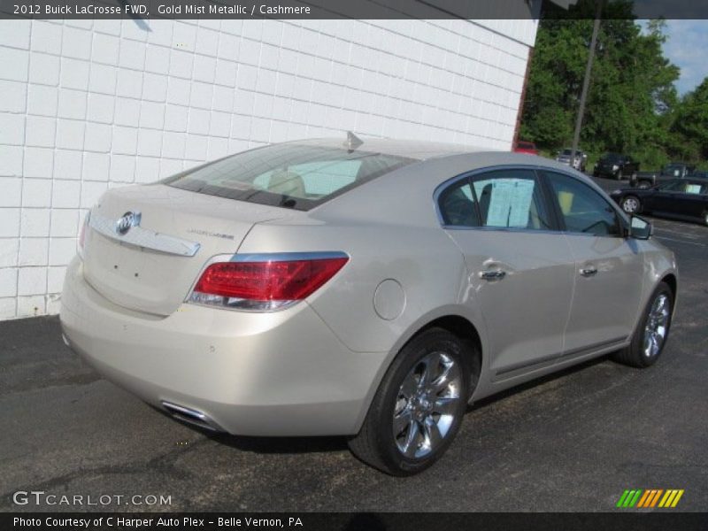 Gold Mist Metallic / Cashmere 2012 Buick LaCrosse FWD