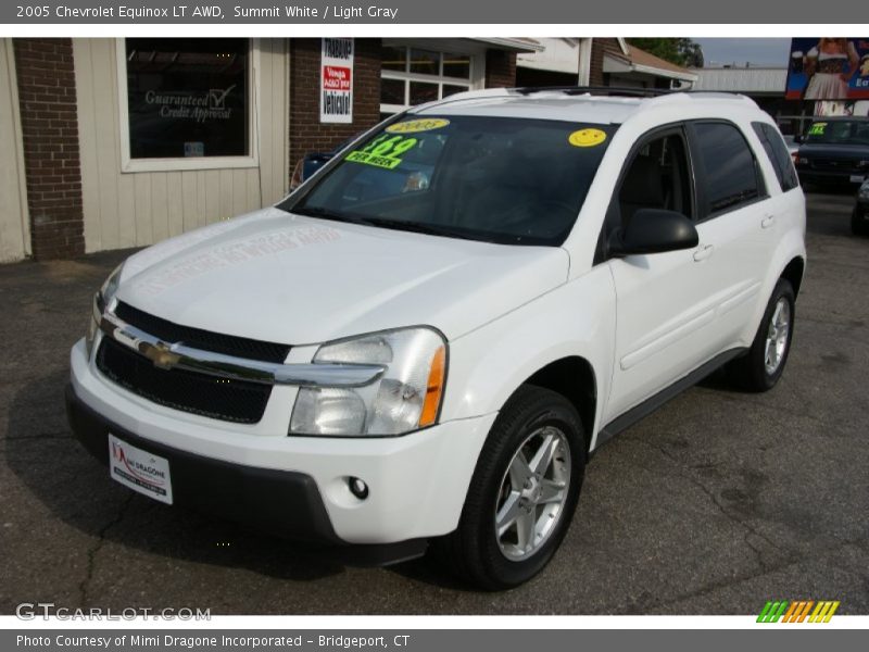 Summit White / Light Gray 2005 Chevrolet Equinox LT AWD