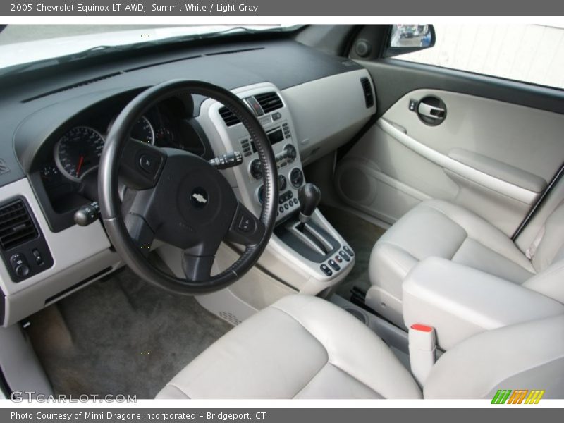 Summit White / Light Gray 2005 Chevrolet Equinox LT AWD