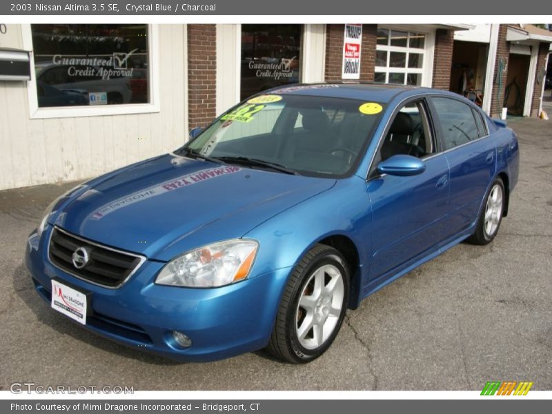 Crystal Blue / Charcoal 2003 Nissan Altima 3.5 SE