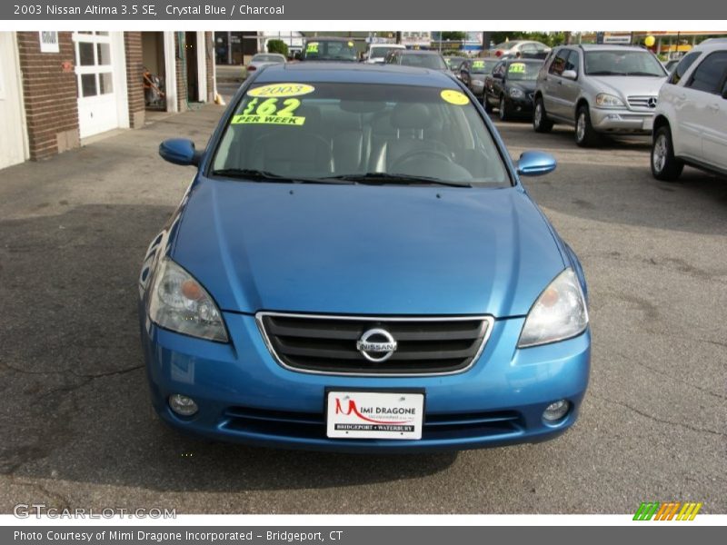 Crystal Blue / Charcoal 2003 Nissan Altima 3.5 SE