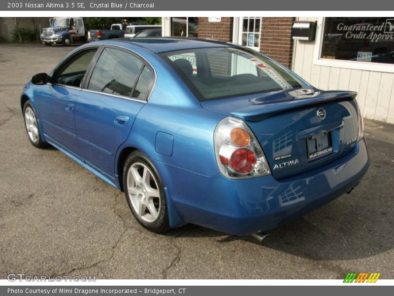 Crystal Blue / Charcoal 2003 Nissan Altima 3.5 SE