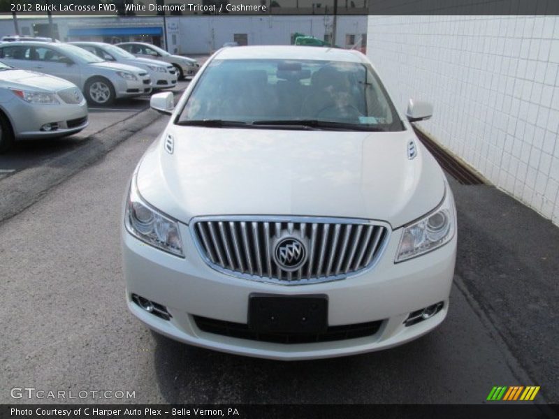 White Diamond Tricoat / Cashmere 2012 Buick LaCrosse FWD