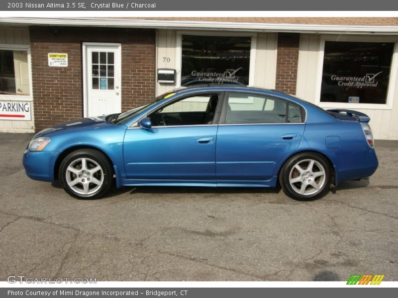Crystal Blue / Charcoal 2003 Nissan Altima 3.5 SE
