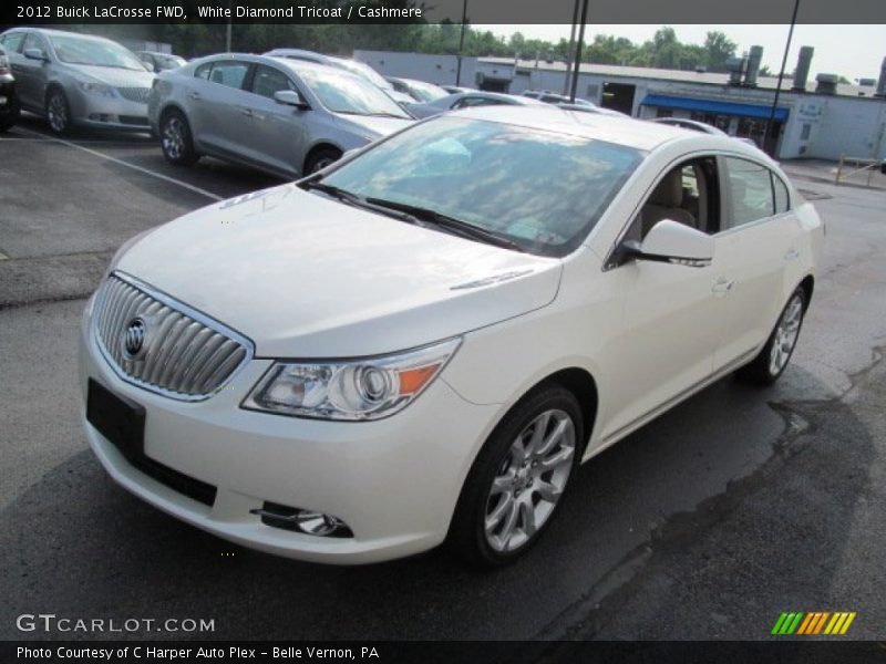 White Diamond Tricoat / Cashmere 2012 Buick LaCrosse FWD