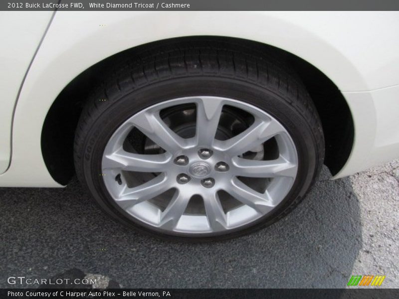 White Diamond Tricoat / Cashmere 2012 Buick LaCrosse FWD