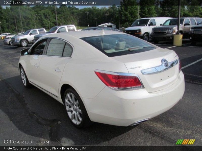 White Diamond Tricoat / Cashmere 2012 Buick LaCrosse FWD
