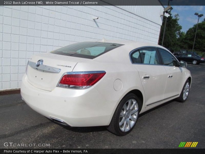 White Diamond Tricoat / Cashmere 2012 Buick LaCrosse FWD